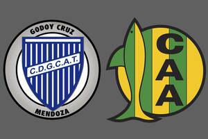 Godoy Cruz venció por 2-0 a Aldosivi como local en la Liga Profesional Argentina