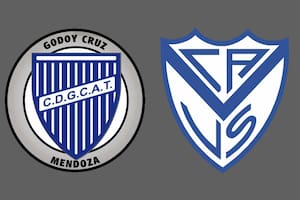 Velez Sarsfield venció por 2-1 a Godoy Cruz como visitante en la Copa de la Liga Argentina