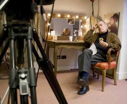 Gogó Andreu, en camarines