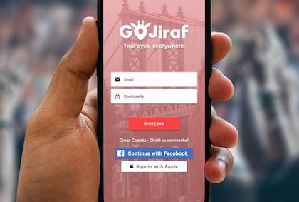GoJiraf es una app gratis para publicar audios y videos y compartirlos con su ubicación; te invitamos a hacerlo con el hashtag #LNteacompaña