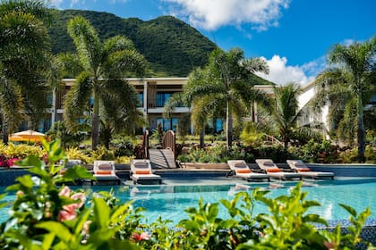 Golden Rock, en Sint Eustatius.