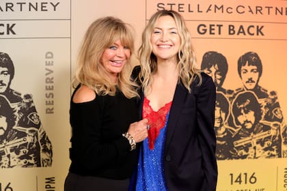 Goldie Hawn junto a su hija Kate Hudson