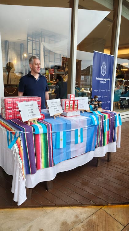 Goldman en la Feria de Odaiba, un encuentro de productos argentinos por la embajada argentina en Japón