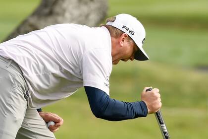 Bronca y desahogo: Lashley apisona el green con su putter