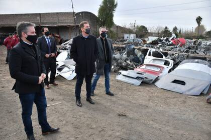 Golpe al negocio de las autopartes ilegales