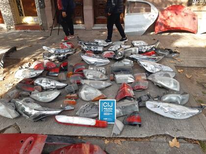 Golpe al negocio ilegal de las autopartes en la Ciudad