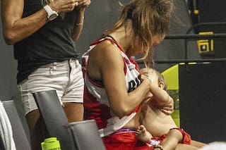 Antonella González, la jugadora que amamantó en la cancha: “Hay que rodearse de gente que sostenga”