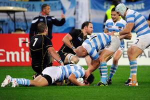 El último triunfo de Los Pumas a Escocia: el histórico try de González Amorosino