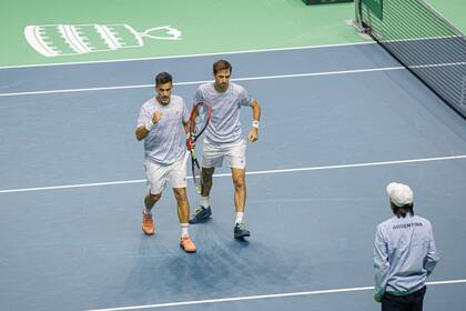 González y Molteni, la pareja de dobles en la que confió Coria como capitán