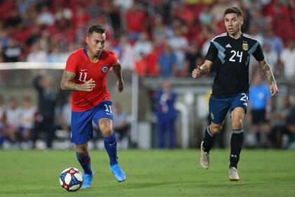 Gonzalo Montiel debutó en la selección Mayor; si cambian las reglas, podría ser parte de los Juegos de Tokio en 2021