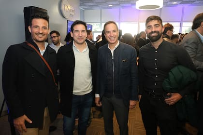 Gonzalo Abalsamo (Simplestate), Joaquín Sepulveda (Simplestate), Ramiro Juliá (Americas Capital Investments) y Tobías Frieder (Easyfun)