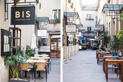 Gonzalo Aramburu es el creador de Bis y del restaurante que lleva su nombre. En el Pasaje del Correo están uno en frente del otro