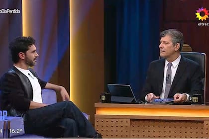 Gonzalo Heredia reveló que no terminó el secundario y Mario Pergolini lo cuestionó (Foto: Captura)