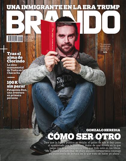 Gonzalo Heredia, tapa de Brando de agosto: "Me hubiera gustado que de chico alguien compartiera conmigo su experiencia de lectura: es lo que trato de hacer yo ahora"