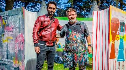 Gonzalo Heredia y Milo Lockett en Carmen de Areco