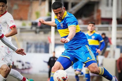 Gonzalo Morales, delantero de Boca Juniors, y formado en las Inferiores del club xeneize