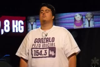 Pasó por Cuestión de Peso, se ganó el cariño del público y reveló cómo hizo para bajar 70 kilos