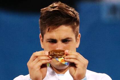 Gonzalo Peillat con la medalla dorada de Río 2016