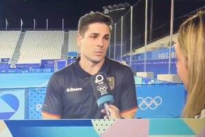 Gonzalo Peillat, en la entrevista que dio tras la victoria de Alemania, país al que representa desde hace un par de años