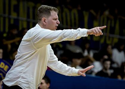 Gonzalo Pérez - DT de Boca Juniors -Básquetbol