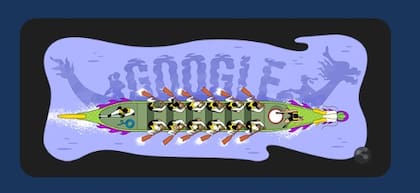 Google celebra la Fiesta del Barco del Dragón en su doodle de hoy
