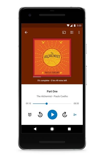 Google compite con Audible y otras plataformas de audiolibros