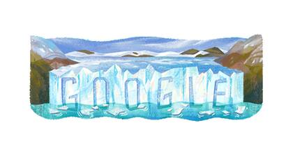 Google cre? un doodle por el 80 aniversario del Parque Nacional Los Glaciares