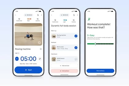 Google Health Coach es el entrenador gestionado por IA de la compañía; tiene un costo mensual de diez dólares