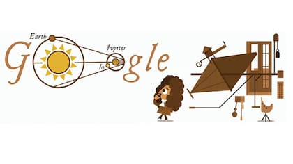 Google homenajea al astrónomo danés Ole Rømer