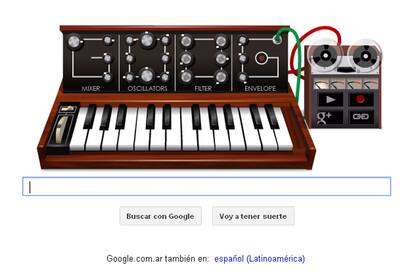 Google homenajea hoy a Robert Moog, creador del sintetizador