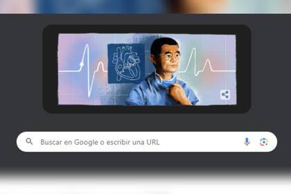 Google homenajeó a Víctor Chang (Captura Google)