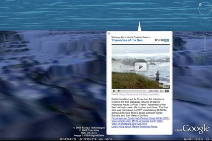 Google Ocean brinda información adicional sobre las profundidades marinas gracias al aporte de diversos organismos