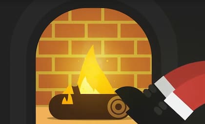 Google Santa Tracker ofrece distintas actividades entre las que hay también una hoguera con sonido para relajarse