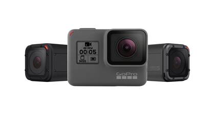 GoPro presentó nuevas cámaras: la Hero5 Black junto a las compactas Hero5 Session y Hero Session