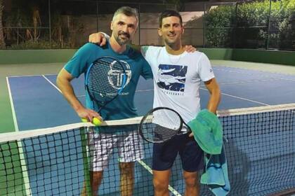 Goran Ivanisevic y Novak Djokovic, la frmula del xito en el tenis que ahora atraviesa un mal momento