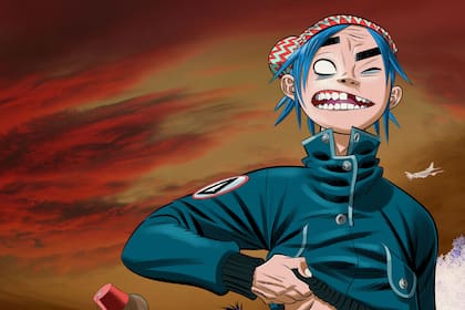 LA NACION habló con Damon Albarn, pero también con Murdoc, Noodle y 2-D, las "caras" principales de Gorillaz