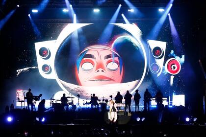 Gorillaz en la primera noche del Quilmes Rock