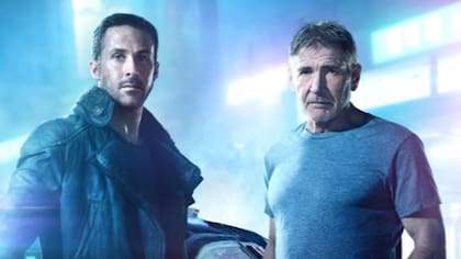 Ryan Gosling y Harrison Ford en Blade Runner 2049