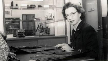 Grace Hopper en Harvard a mediados del siglo pasado