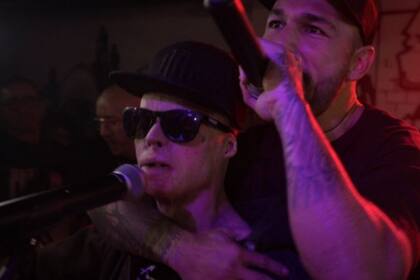 Gracias a la música, Aleixo ahora encontró un refugio donde descargar su rabia