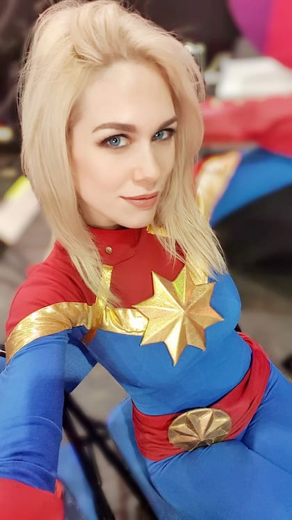 "Gracias al Cosplay pude viajar por todo el mundo. Soy fan de Wonder Woman e hice muchos cosplay de ella", dice Lilia