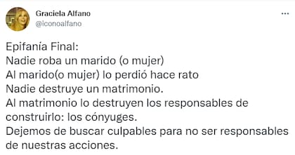 Graciela Alfano responsabilizó a Mauro Icardi y a Wanda Nara de su crisis matrimonial y pidió que dejen de criticar a la China Suárez