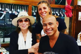 La historia detrás de la inesperada foto de Graciela Borges y Clemente Rodríguez