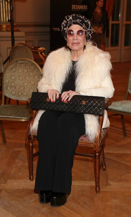 Graciela Borges en el desfile de Dot by Laurencio Adot