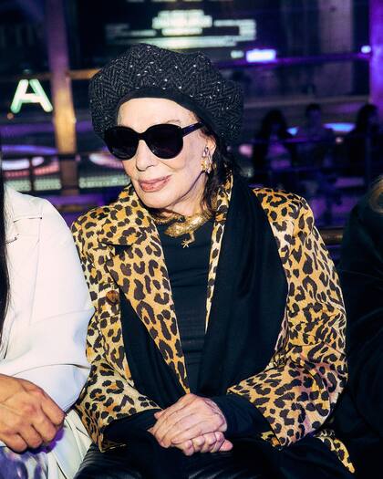 Graciela Borges, infaltable en el desfile de Mishka.