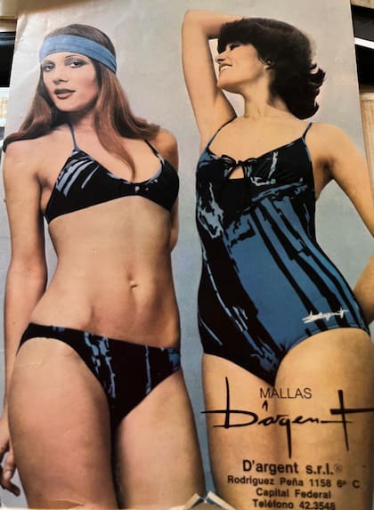 Graciela Cánovas en una de las tantas producciones de alta costura que hizo