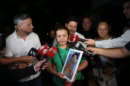 Graciela Sosa y Silvino Báez, los padres de Fernando, pocas horas antes de conocerse el veredicto en Dolores