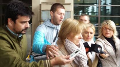 Graciela Vigna y su hijo Sebastian Ledantes