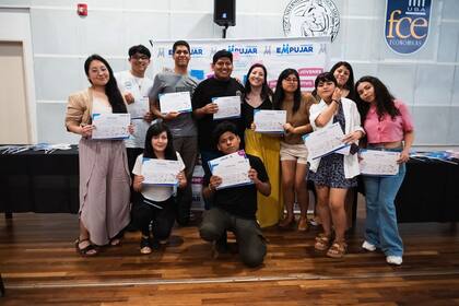 Graduados en la Fundación Empujar