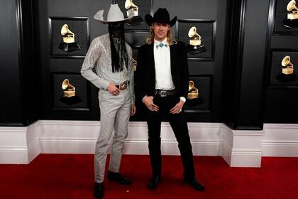 Orville Peck and Diplo. Grammy 2020